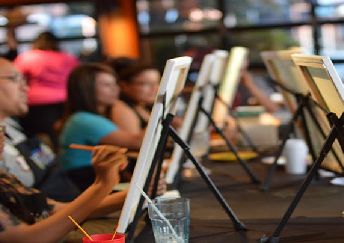 Painting on canvas