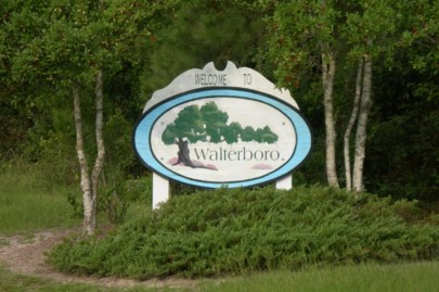 Walterboro city sign